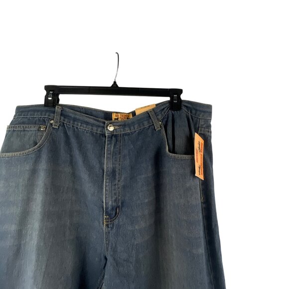 Ross Thomson Mens Blue Jeans 40x32 Denim Relaxed Fit Style JE4230 - Picture 2 of 6